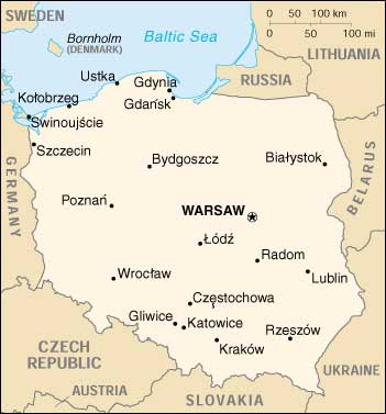 Poland Map