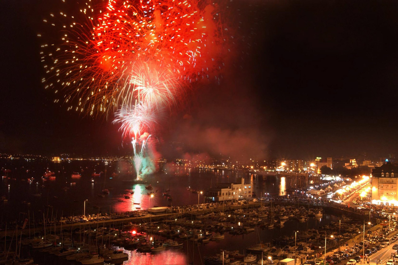 Fireworks at Santander