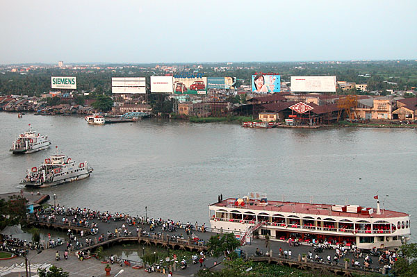 Mekong river at Saigon