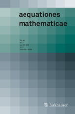 Aeq. Math. cover