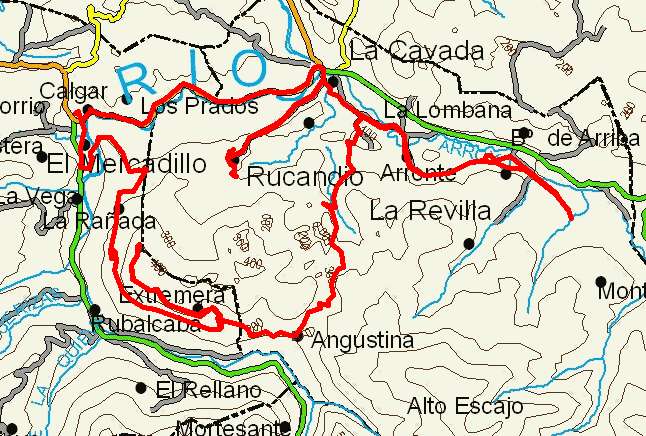 mapa route 26