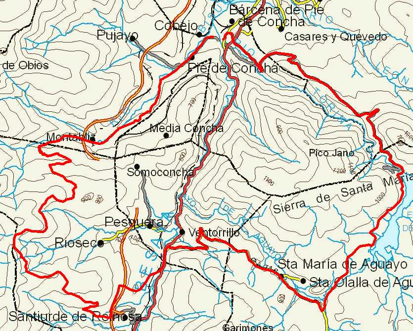 Mapa route 9