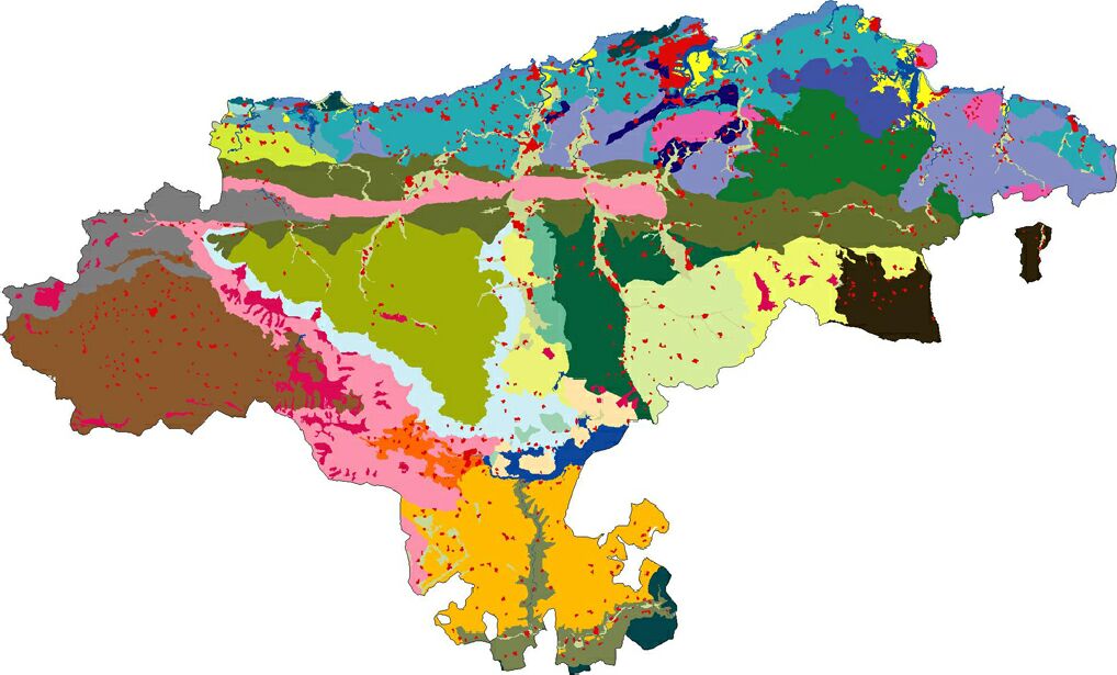map of morphodinamic systems