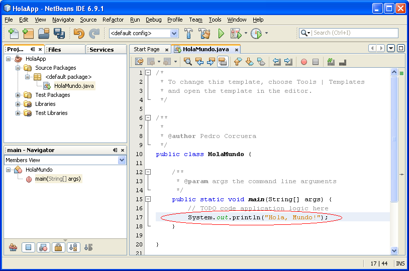 LAB-1: Familiarizándose con el entorno de programación Java