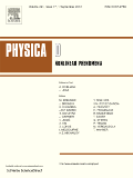 Physica D cover