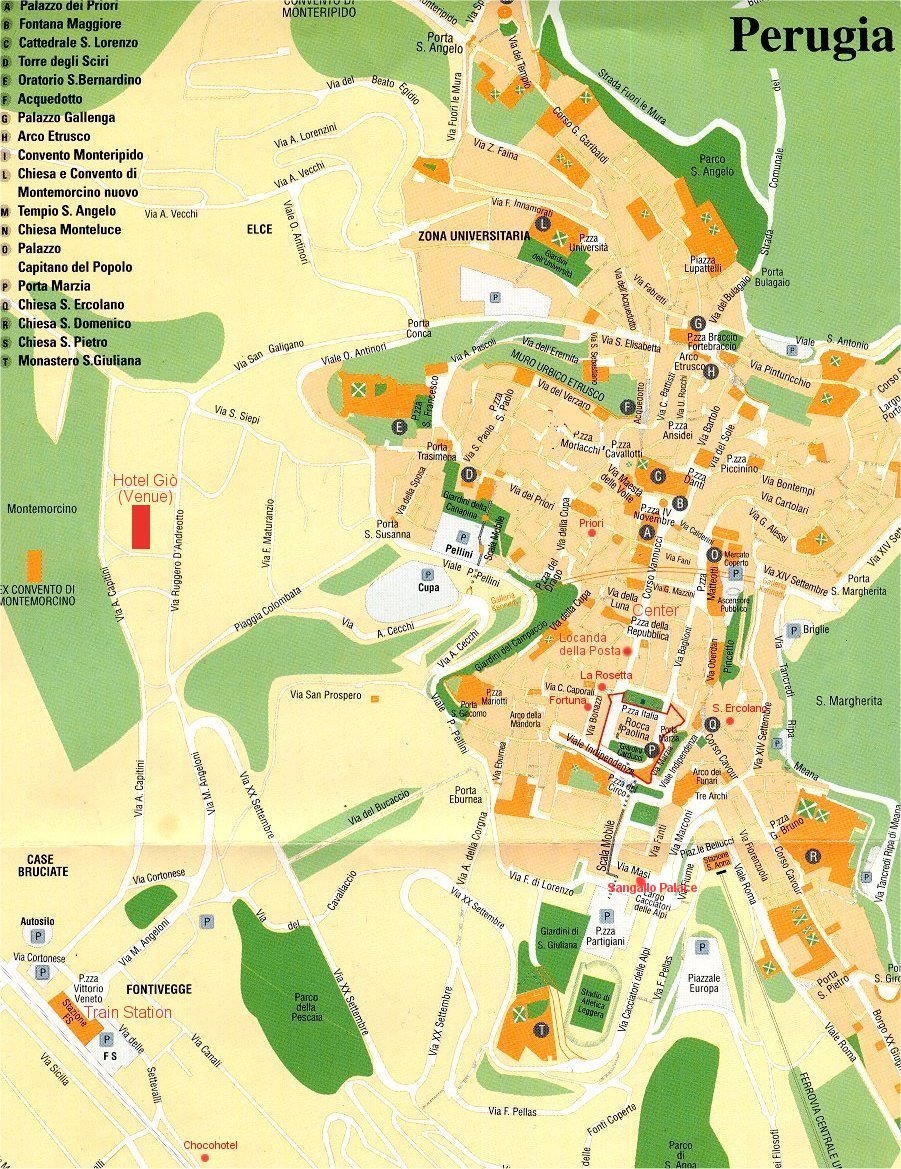 city map