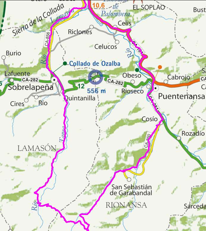 mapa route 24