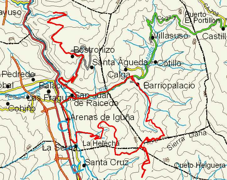 Mapa route 5