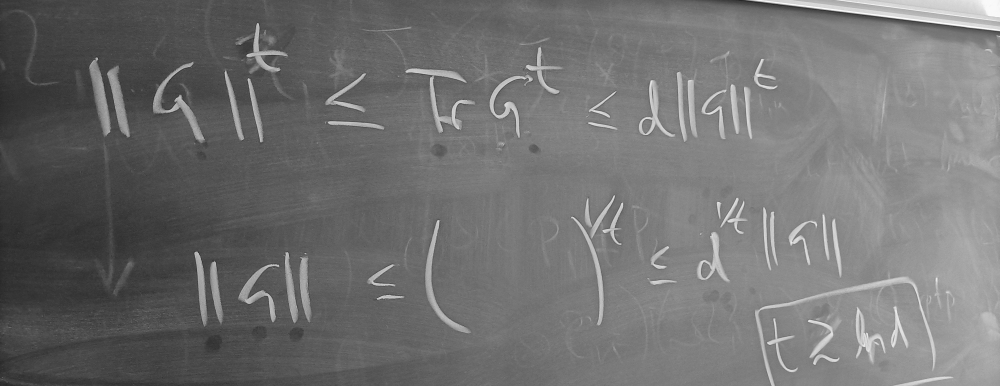 Blackboard background